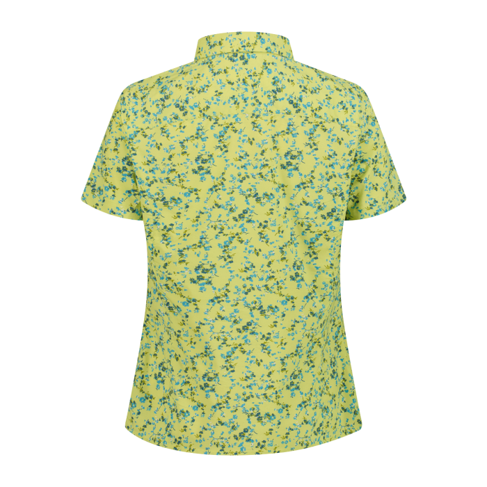 CMP Camicia fantasia check maniche corte da Trekking Donna