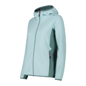 CMP Pile Stretch Unlimitech con Cappuccio da Trekking Donna - Neverland Firenze