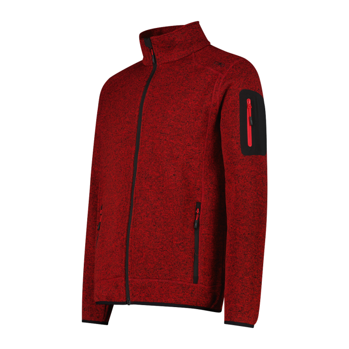 CMP Knit-Tech Mélange - Pile Da Trekking Uomo