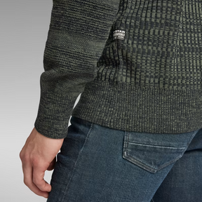 G-Star RAW 3D BIKER KNITTED SWEATER - Felpa Lifestyle Uomo - Neverland Firenze