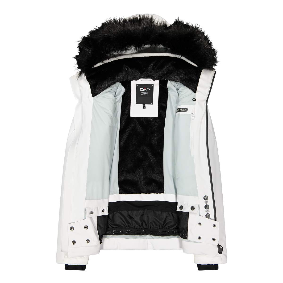 CMP Giacca in Twill 4-way stretch da Sci Donna