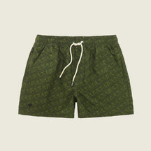 OAS Green Squiggle Swim Shorts - Costume Mare - Neverland Firenze
