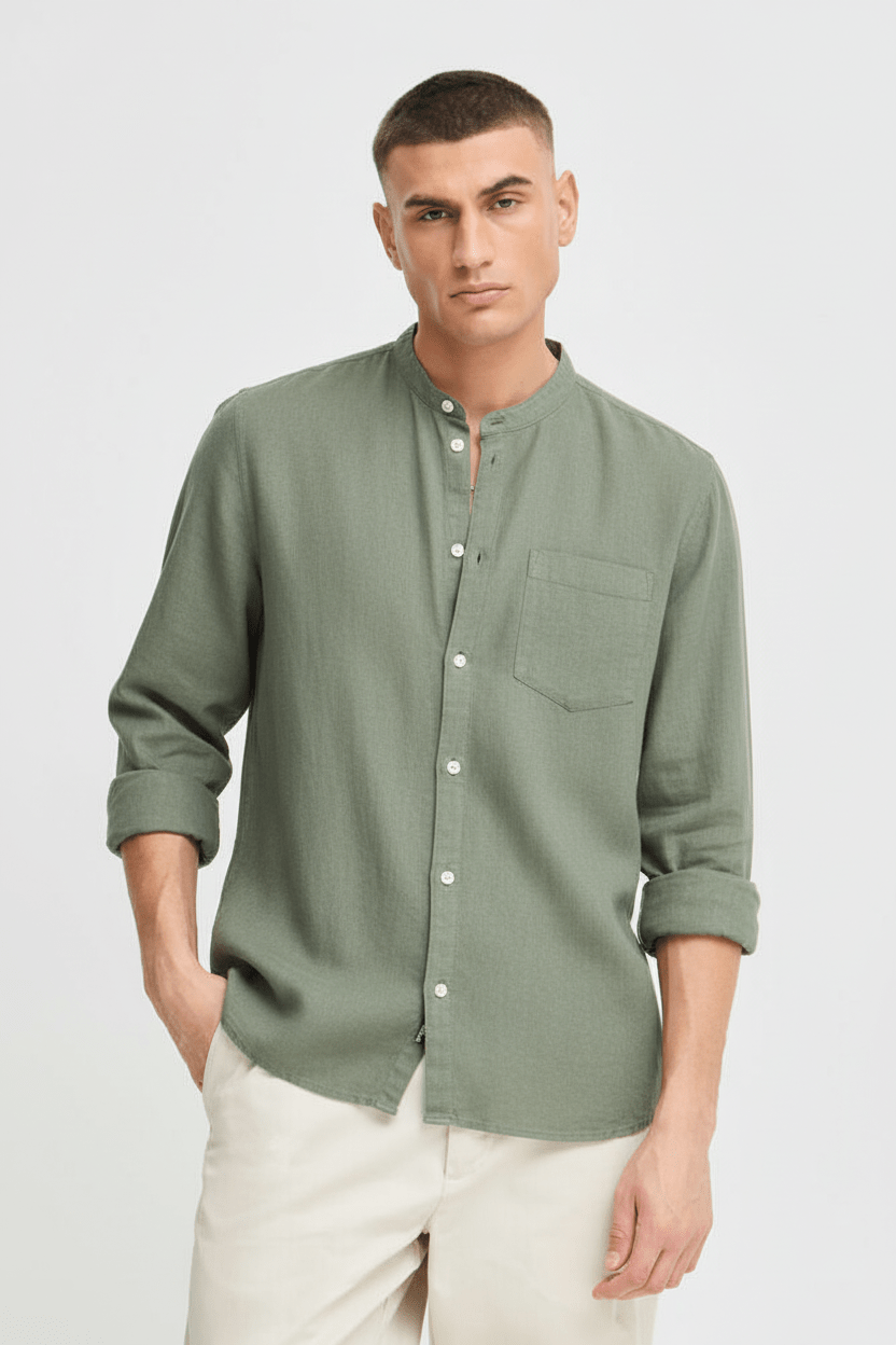 Solid Allan China SH - Camicia Lifestyle Uomo - Neverland Firenze