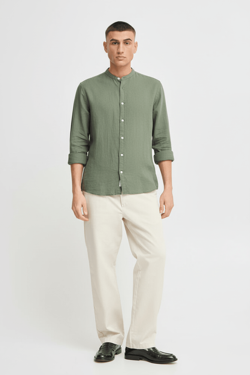 Solid Allan China SH - Camicia Lifestyle Uomo - Neverland Firenze
