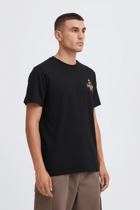 Solid Trex SS - Black - Tre quarti