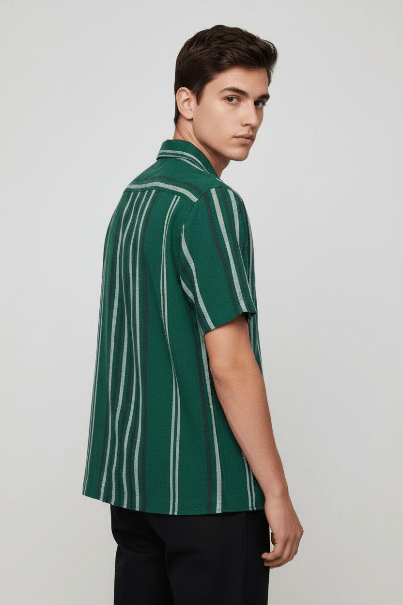 Retro 3/4 - verde scuro