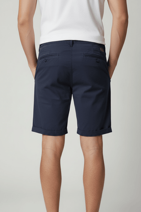 Solid Jim Bermuda Blu Scuro - Vista Posteriore