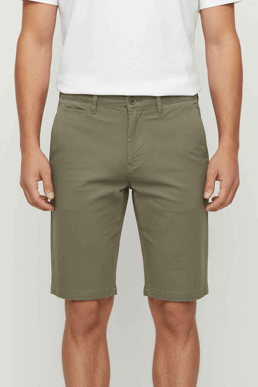 Solid Jim Bermuda Verde - Vista Frontale