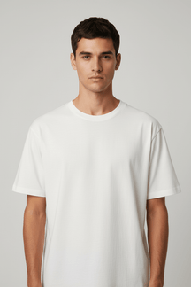Solid Orrick SS Off White - Fronte mezzo busto