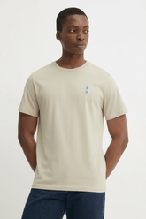 T-shirt beige fronte