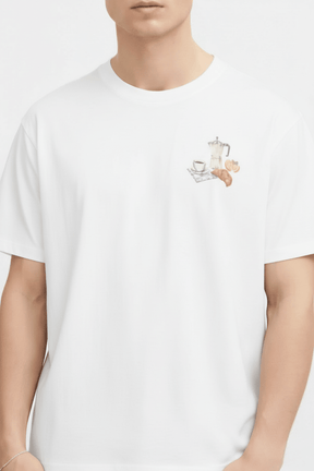 T-shirt bianca fronte