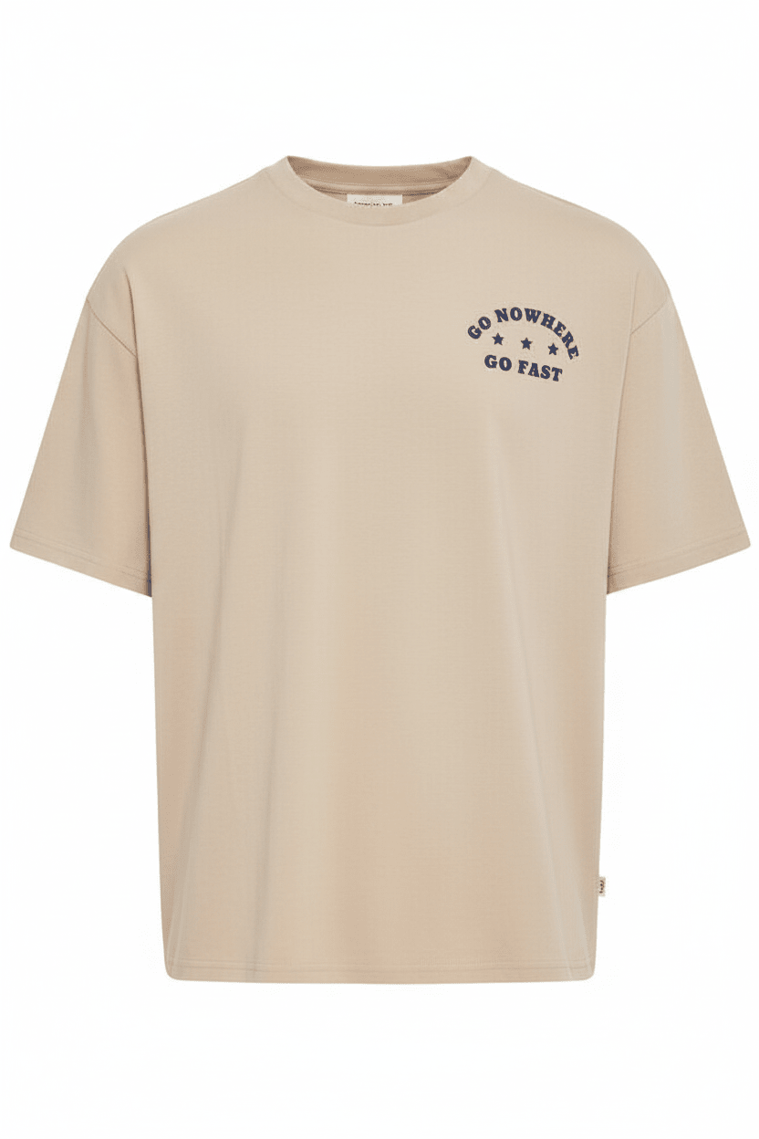 T-shirt Go Nowhere Go Fast - Fronte