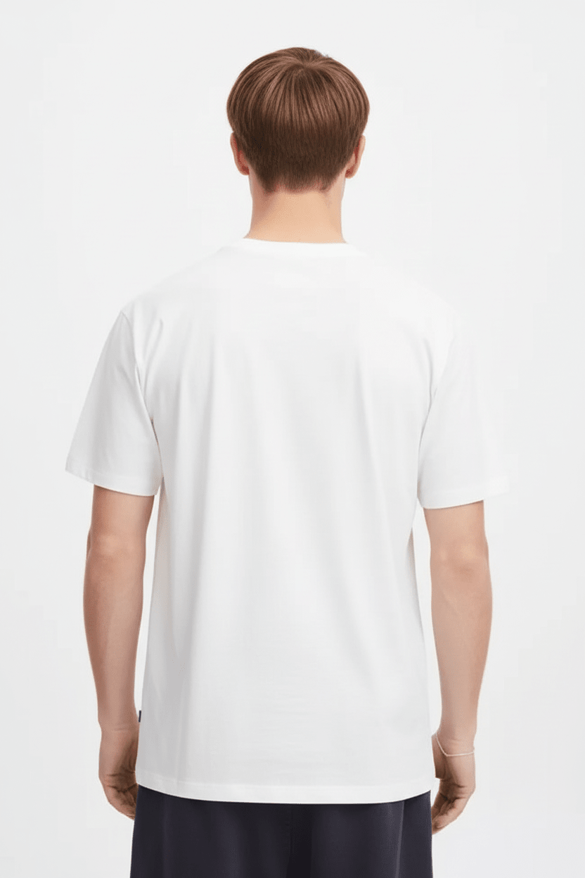 White Chasing The Horizon T-shirt Back