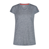CMP T-shirt in light scollo V melange Donna - Neverland Firenze