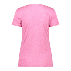 CMP T-shirt in light melange Donna-31T7266-neverland-firenze