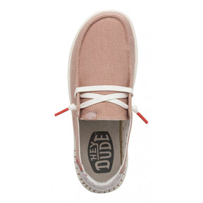 Hey Dude Wendy Rise Chambray Rose - Scarpe Lifestyle Donna - Neverland Firenze
