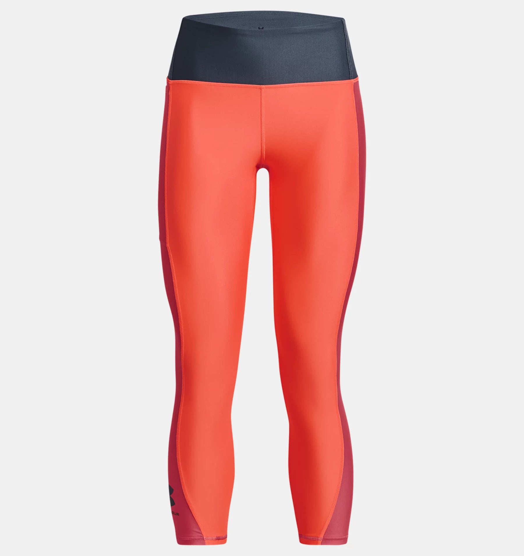Buy Under Armour womens heat gear printed compression capri leggings  downpour gray Online