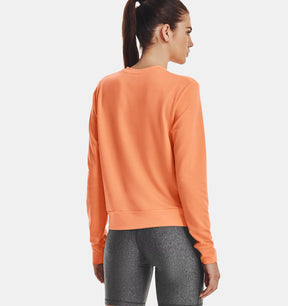 Under Armour Rival Terry Crew - Felpa Allenamento Donna - Neverland Firenze