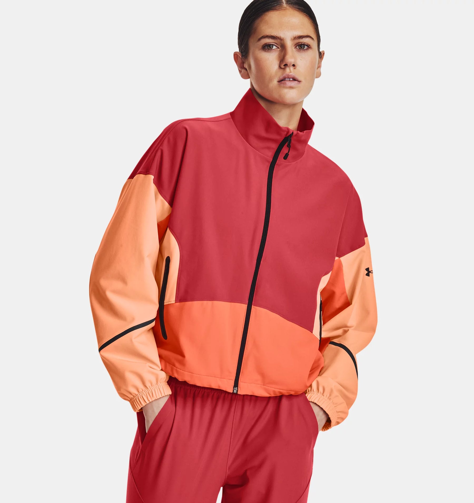 Giacca under top armour rossa
